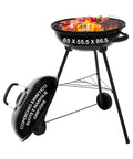 Holzkohlegrill Carmensa mit verchromtem Grillrost Ø44 cm für 6/8 Personen