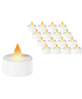 Set aus 16 dekorativen LED-Kerzen - warmes Licht für Innenräume