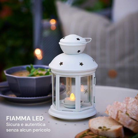 Set aus 16 dekorativen LED-Kerzen - warmes Licht für Innenräume