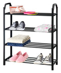Schuhschrank für 8 Paar Schuhe, 50x64 cm, Schwarz