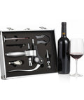 Sommelier-Set mit 6 Teilen im eleganten Aluminiumkoffer
