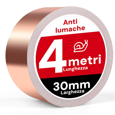 Schneckenabwehrband für Pflanzen und Gemüse 4 m