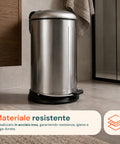 Abfalleimer Easy Close Lagun Inox 12 l