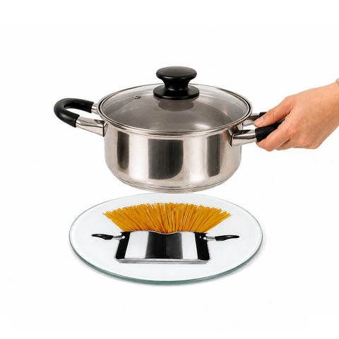 Topfuntersetzer aus gehärtetem Glas Spaghetti 20 cm