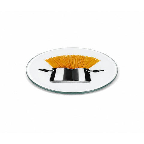 Topfuntersetzer aus gehärtetem Glas Spaghetti 20 cm