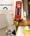 Dichtender Füllschaum 500 ml für Risse, Löcher und Hohlräume