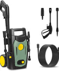 Elektrischer Hochdruckreiniger 1200 W, 100 bar, mit verstellbarer Lanze und Total-Stop-System