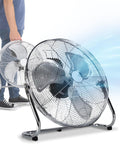 Standventilator ø 40 cm – Neigbar, Leistung 65 W und Metallflügel