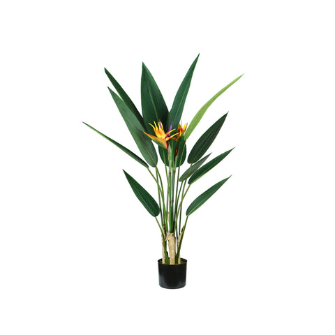 garden friend Zierpflanze aus Polyethylen mit realistischen Blättern 120cm ean 8023755056742