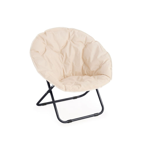 Garden Friend Moon Sessel beige aus anthrazitfarbenem Stahl mit Polyesterbezug EAN 8023755068639