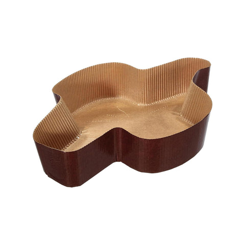 Set mit 5 Papierformen für Colomba-Kuchen à 750 g
