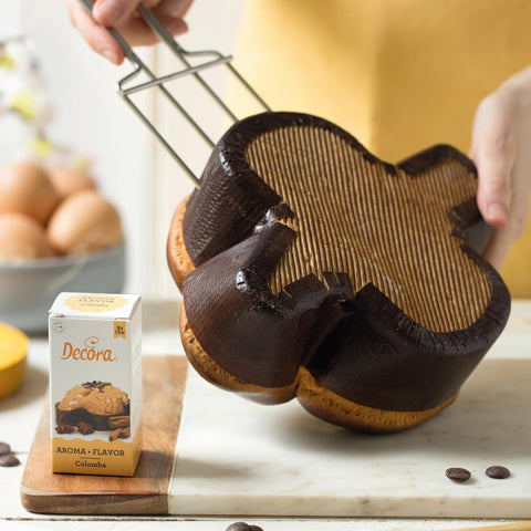 Set mit 5 Papierformen für Colomba-Kuchen à 750 g