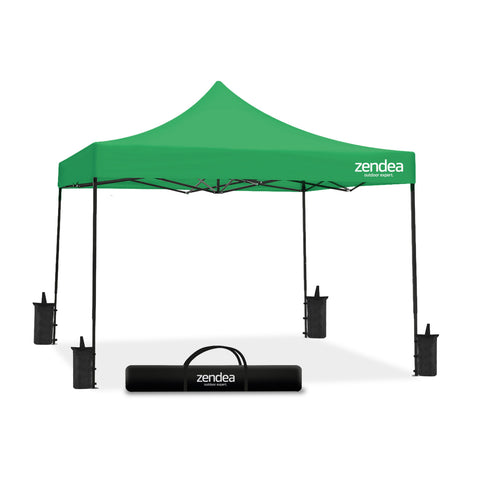 Zusammenklappbarer, wasserdichter Pavillon 3 x 3 m mit Tasche und Gewichten inklusive