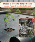 Unkrautvlies für den Garten 2 x 10 m, 90 g/m², aus PP, vielseitig einsetzbar