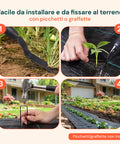Unkrautvlies für den Garten 2 x 10 m, 90 g/m², aus PP, vielseitig einsetzbar