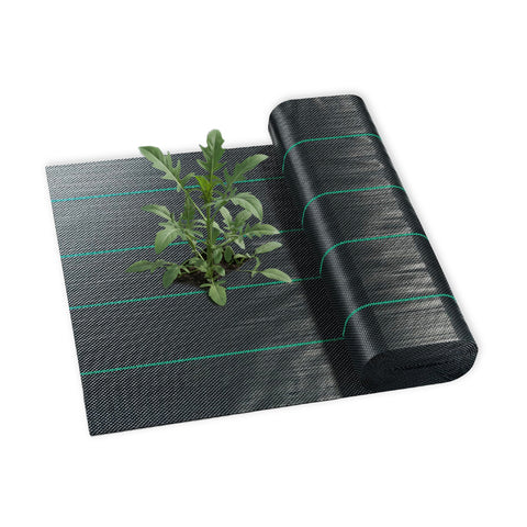 Unkrautvlies für den Garten 2 x 10 m, 90 g/m², aus PP, vielseitig einsetzbar