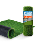 Kunstrasen 1x3m - Künstliches Gras für Garten und Balkon