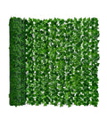 Künstliche Hecke (1 x 3 m) als Sicht- und Blickschutz für Zäune und Balkone