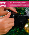 Animierter elektrischer Weihnachtzug mit Lichtern und Geräuschen für den Weihnachtsbaum