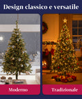 Klassischer Weihnachtsbaum – Dichte und stabile Zweige, Höhe 150/180/210 cm