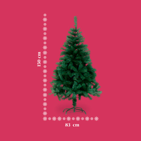 Klassischer Weihnachtsbaum – Dichte und stabile Zweige, Höhe 150/180/210 cm