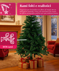 Klassischer Weihnachtsbaum – Dichte und stabile Zweige, Höhe 150/180/210 cm