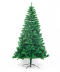 Realistischer grüner Weihnachtsbaum, 210 cm, mit 631 Zweigen – traditioneller Stil