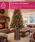 Realistische Basis für XXL-Weihnachtsbäume von 120 bis 210 cm – Stamm-Optik