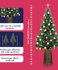 Realistische Basis für XXL-Weihnachtsbäume von 120 bis 210 cm – Stamm-Optik