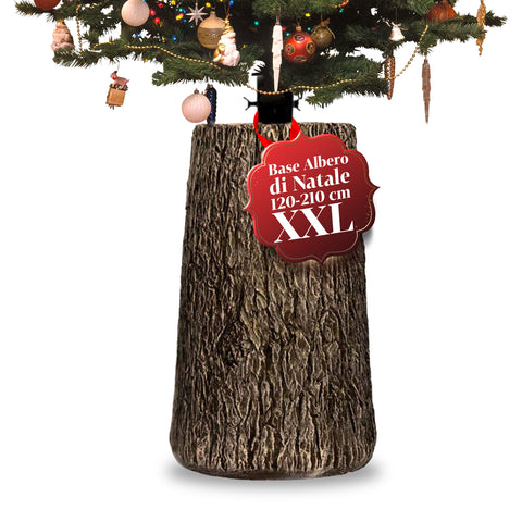 Realistische Basis für XXL-Weihnachtsbäume von 120 bis 210 cm – Stamm-Optik