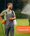 Drucksprüher mit Sprühlanze und PVC-Schlauch, 4000 ml