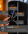 Ölradiator 2000 W mit 9 Heizelementen, 3 Heizstufen und Timer