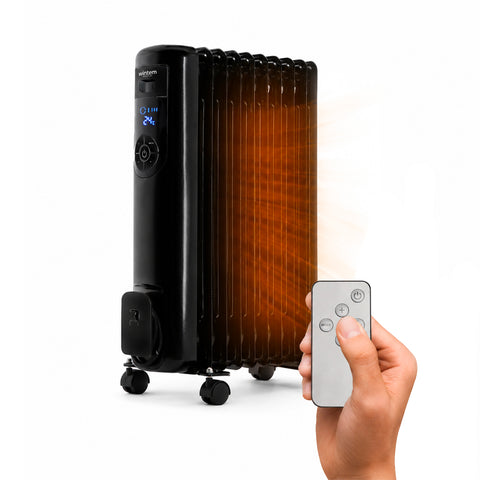 Ölradiator 2000 W mit 9 Heizelementen, 3 Heizstufen und Timer