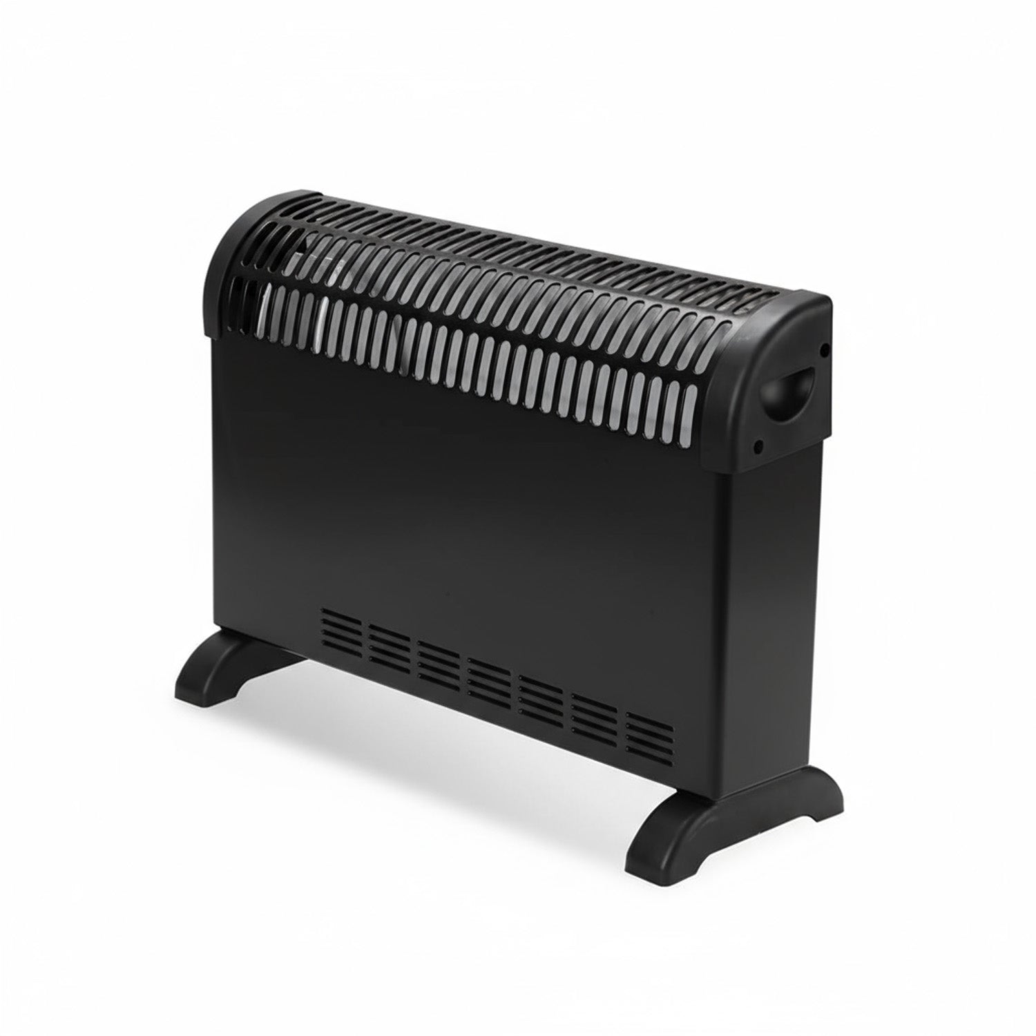 Elektrischer Standkonvektor 2000 W 51 x 10,5 x 38,5 cm Schwarz