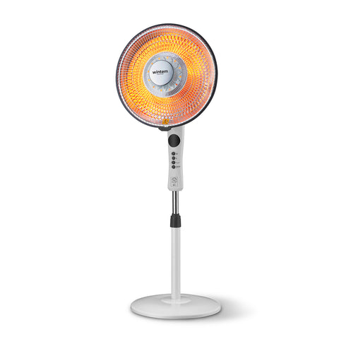 Flux 1100 W Carbon-Parabolheizer mit Fernbedienung und Timer