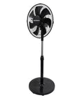 Standventilator 40 W mit 7 Flügeln, 3 Geschwindigkeitsstufen, höhenverstellbar von 80-100 cm