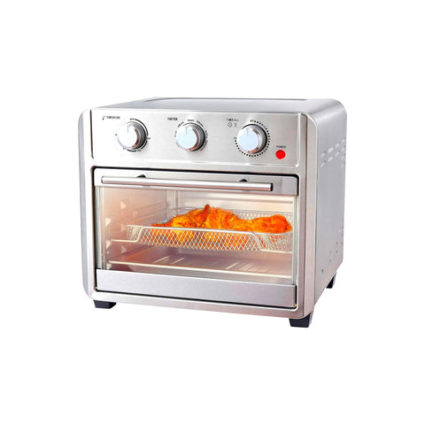 Heißluftfritteusen-Backofen 22 l mit 4 Zubehörteilen