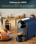Kaffeemaschine für Nespresso-Kapseln 1400 W