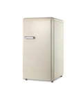 Retro-Eintür-Kühlschrank 100 l, Creme