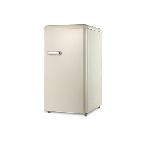 Retro-Eintür-Kühlschrank 100 l, Creme