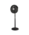 2-in-1-Ventilator für Tisch und Boden, 70 W, schwenkbare LED-Lampe und 4 Geschwindigkeitsstufen