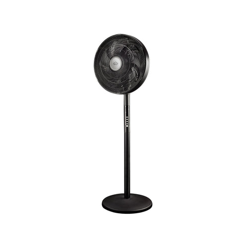 2-in-1-Ventilator für Tisch und Boden, 70 W, schwenkbare LED-Lampe und 4 Geschwindigkeitsstufen