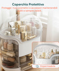Schräger Make-up-Organizer mit Stufen - Modernes und funktionales Design in 2 Farben
