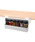 Küchen-Organizer für Gewürze – 2er-Set Regale mit 6 Glasbehältern inklusive