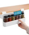 Küchen-Organizer für Gewürze – 2er-Set Regale mit 6 Glasbehältern inklusive