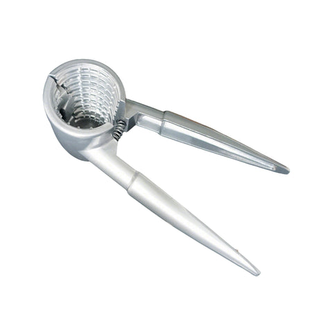Ergonomischer Nussknacker aus Aluminium mit integrierter, robuster Feder
