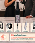 Sommelier-Set in Flaschenform mit Korkenzieher und Zubehör