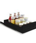 Universell ausziehbare Schublade 25x43 cm aus Stahl - Tragfähigkeit 10 kg