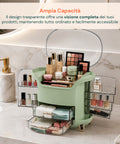 Schräger Make-up-Organizer mit Stufen - Modernes und funktionales Design in 2 Farben