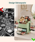 Schräger Make-up-Organizer mit Stufen - Modernes und funktionales Design in 2 Farben